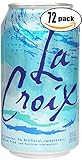 La Croix Pure Naturally Essenced Flavored Sparkling Water, 12 oz Can (Pack of 72, Total of 864 Oz)