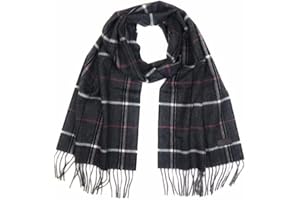 Hickey Freeman Patterned Australian Merino Scarf for Men – Ultra-Soft Lightweight Men’s Winter Scarves, 70-Inches x 10-Inches