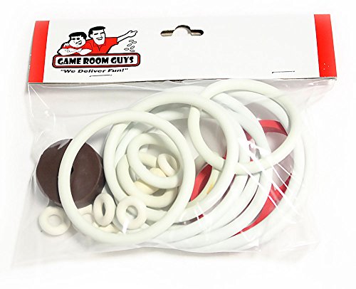 Game Room Guys Gottlieb Big Brave Pinball White Rubber Ring Kit
