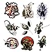 50PCS Anime Janpan Demon Slayer: Kimetsu no Yaiba Stickers Laptop Sticker Computer Bedroom Wardrobe Car Skateboard Motorcycle Bicycle Mobile Phone Luggage Guitar DIY Decal (Demon Slayer)