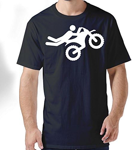 TS938S Summer Men's Short-Sleeve T-Shirt Causal Motocross Graphic Crew Neck Tee