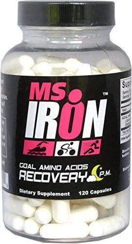 Ms IRON GOAL Amino Acids Recovery P.M. 120 Capsules