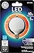 GE Lighting 89952 Energy-Smart LED 5-watt, 350-Lumen G16.5 Bulb with Candelabra Base, Soft White, 1-Pack