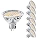 MR16 GU5.3 LED Light Bulbs - 50W Equivalent Halogen Bulbs, Warm White 3000K 12V 5W LED Spotlight Light, Non-Dimmable, 6 Pack