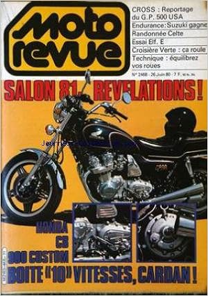Moto Revue No 2468 Du 26061980 Salon 81 - 