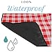Large Picnic Blanket | Oversized Beach Blanket Sand Proof | Outdoor Accessory for Handy Waterproof Stadium Mat | Water-Resistant Layer Outdoor Picnics | Great for Camping on Grass and Portable