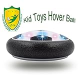 Three Ducks Gifts for 3-12 Years Old Boys, Interesting Air Power Football Toys Training Football Game(Style2 Black)