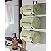 mDesign Metal Wall Mount 3 Level Bathroom Towel Rack Holder & Organizer - for Storage of Washcloths, Hand Towels, Robes - Bronze