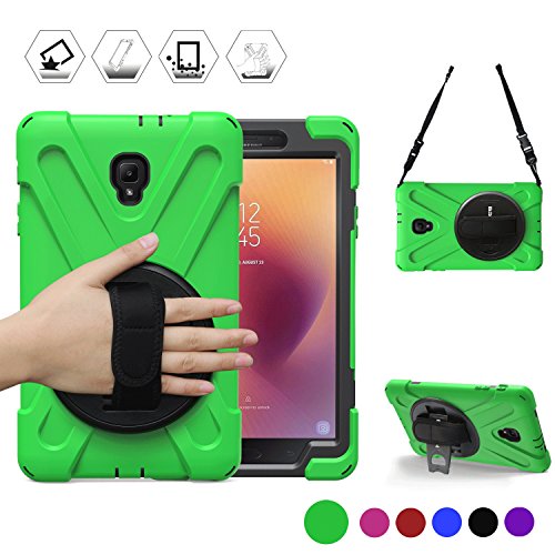 Galaxy Tab A 2017 case, BRAECN 360 Rotation Kid Fun Play Armor Case,  Heavy Duty Dual Protective Back Cover Rugged Case for Samsung Galaxy Tab