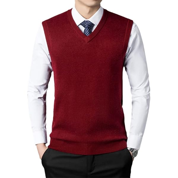 JBs Wear Mens Knitted Jumper V Neck | Work In It - Foto 5