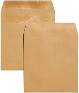 Q-Connect Wage Envelopes 108x108mm Plain Self Seal 90gsm Manilla Pack 1000 view 2