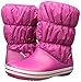 Crocs Women's Winter Puff Snow Boot, Berry, 8 M US