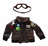 Claus Couture Collection Aviator Jacket and Goggles