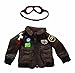 Claus Couture Collection Aviator Jacket and Goggles