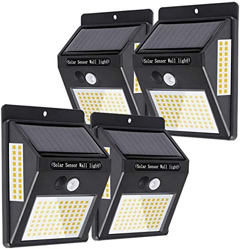 Lookdol センサーライト ソーラーライト 3面発光 人感センサー自動点灯 太陽光発電 Ledライト 防水 防犯ライト 両面テープ付き 屋外 玄関 駐車場 庭先 屋外ウォールライト 4個入り Parapentefamily Com