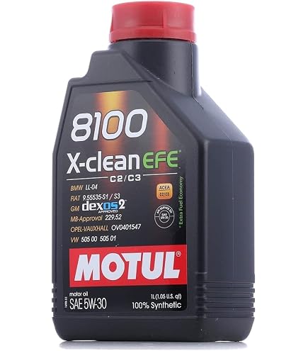 Motul 8100 X-clean EFE 5W-30 Full Synthetic Motor Oil 5L | Fuel