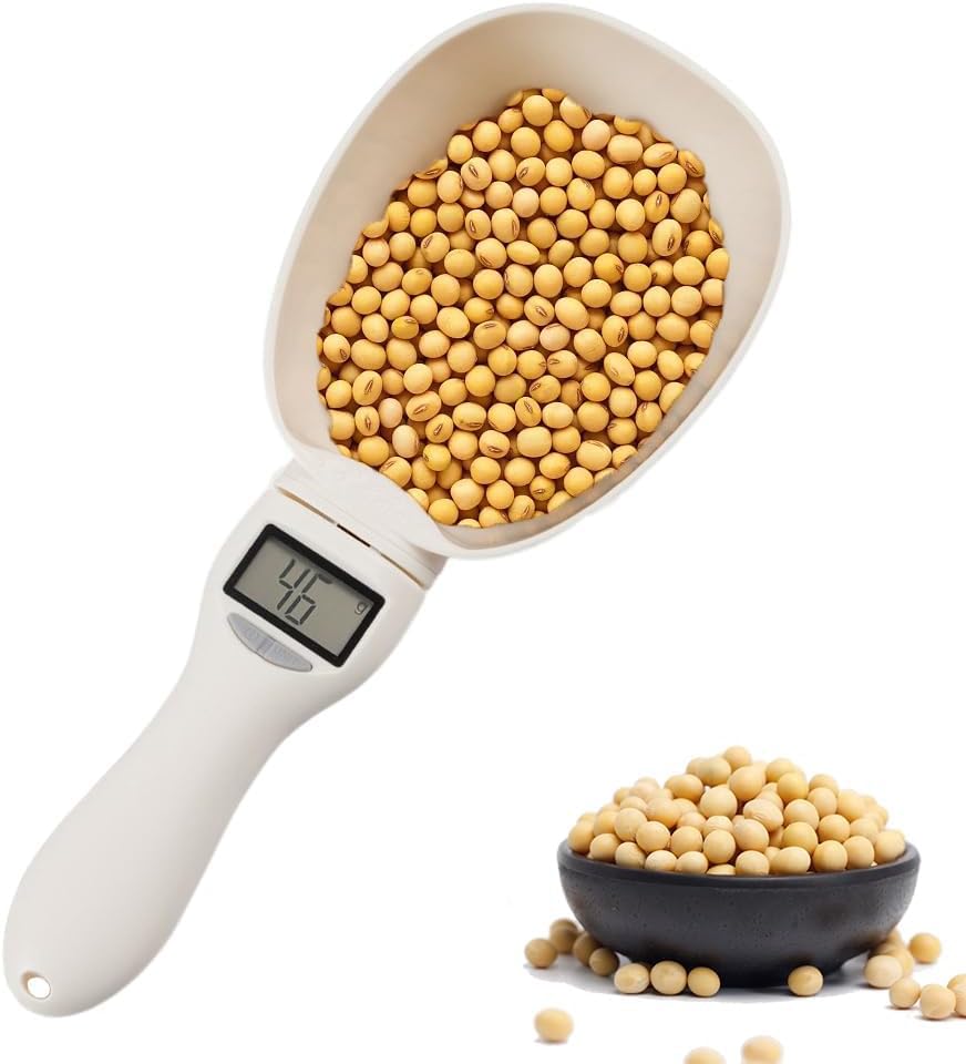 Photo 1 of 2026 New Digital Measuring Spoon, Food Measuring Scoop Scale 800g / 0.1g High Precision with LCD Screen, Upgrade Display Electronic Measuring Spoon for Daily Meals