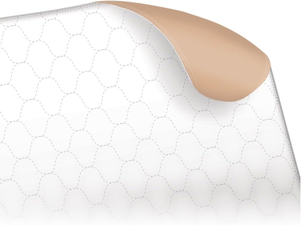 UltraBlok Reusable Incontinence Underpad W/Tuck-in Panels, Bed + Furniture, WT, Queen 36" x 54", EA: Health & Personal Care