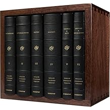 ESV Reader's Bible, Six-Volume Set (Cowhide over Board with Walnut Slipcase)