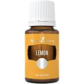 Young Living Lemon Essential Oil | 15 ml | Premium Citrus Oil for Skin Care, Aromatherapy Diffusion &amp; Household Use | Fresh, Zesty Citrus Scent for Authentic Fragrance