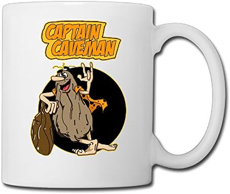 Ceramic Cups Captain Caveman And The Teen Angels Cartoon Espresso Travel Tea Mugs