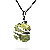 AYANA Unakite Jasper Necklace – Authentic Handmade Crystal Jewelry for Women with Ethically Sourced Natural Unakite Jasper Stone, Ideal for Emotional and Spiritual Balance – 18-inch Adjustable Cord