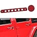 Opall Grab Handle Inserts Cover+Push Button Knobs Cover Trim for 2007-2018 Jeep Wrangler JK & Unlimited 5PCS RED