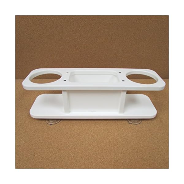 Two-Beverage-Cup-Holder-w-Storage-Box-Catch-All-APF-Marine Two-Beverage-Cup-Holder-w-Storage-Box-Catch-All-APF-Marine