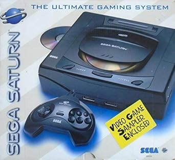 Amazon Com Sega Saturn System Video Game Console Renewed Video Games