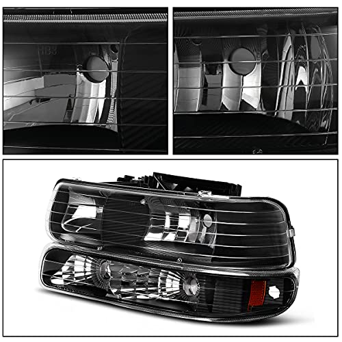 DWVO Headlights Tail Lights Assembly Compatible with 19992002