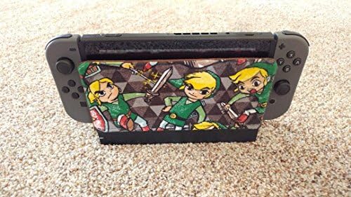 Nintendo Switch Dock Sock with suede.