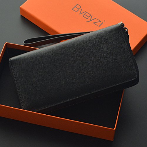 6 Blocking+Wallet+Leather+Around+Wristlet