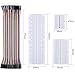 Breadboard Wires Kit AUSTOR 6 Pcs Prototyping Boards (830/400/170 Ties) with 120 Pcs Multicolored Jumper Wire for Arduino Experiment Prototype Shield
