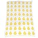 Brandream Yellow Pineapple Knitted Blanket Kids Bed Blanket Adults Summer Blanket