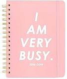 Ban.do 13 Month Medium Daily Planner, 2018-2019 (I Am Very Busy)
