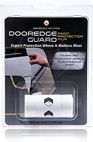Armour Car Care Door Edge Guard and Seal Protector PPF 4 Door (5 pack, 4+1 bonus film)