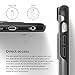 elago® [Duro[Black/Metallic Dark Grey] - [Premium Armor][Heavy Shock Absorption][Dual Layers] – for iPhone 6/6S Plus