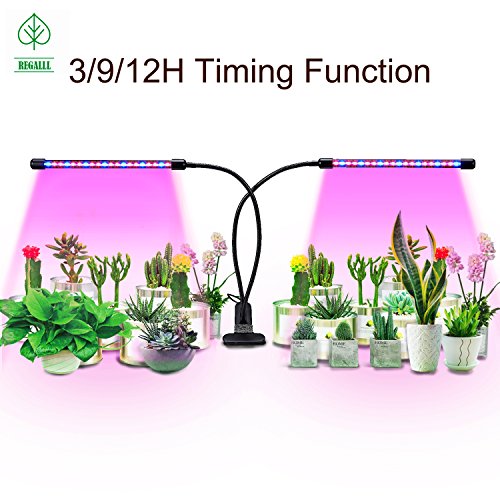 Led Grow Light with Timing Function 40 LED Dimmable Plant Grow Lights for Indoor Plants