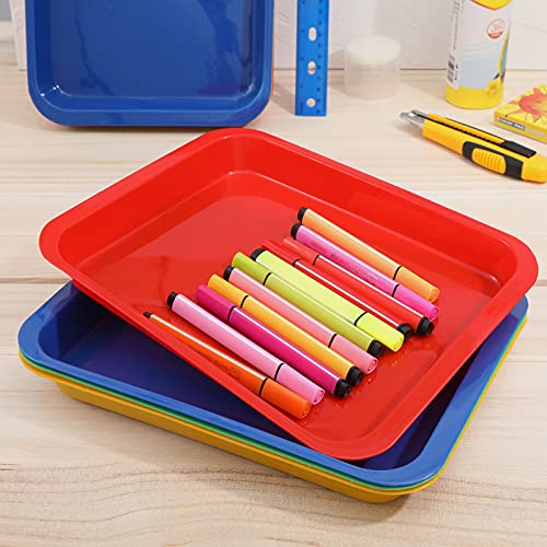 Kid Activity Plastic Tray Multipurpose Art and Crafts Organizer Tray