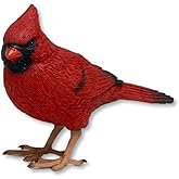 Distinctive Designs 4.125"" Red Cardinal Figurine - Cardinal Decor for Memorial Home Decor - Bereavement Gift, Red, Black, Orange