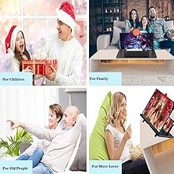 12" Screen Magnifier for Cell Phone -3D Magnifying