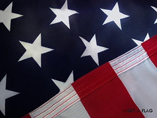 Gift A Flag American Flag. Made in the USA 3x5 foot Knit Polyester U.S. Cloth. Perfect Replacement.