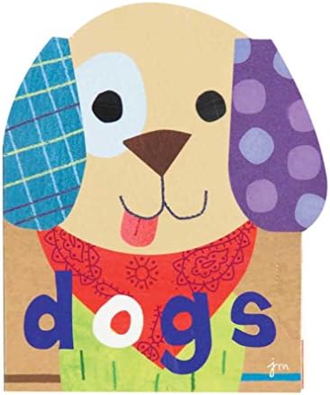 Jill McDonald Kids Shaped Chunky Book, Puppy Tails