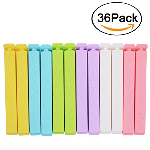 WILKE 36 Piece Food Bag Sealing Clip