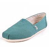 TOMS - Womens Apalgrata Slip-On Shoes, Size: 7.5 B(M) US, Color: Blue Spruce