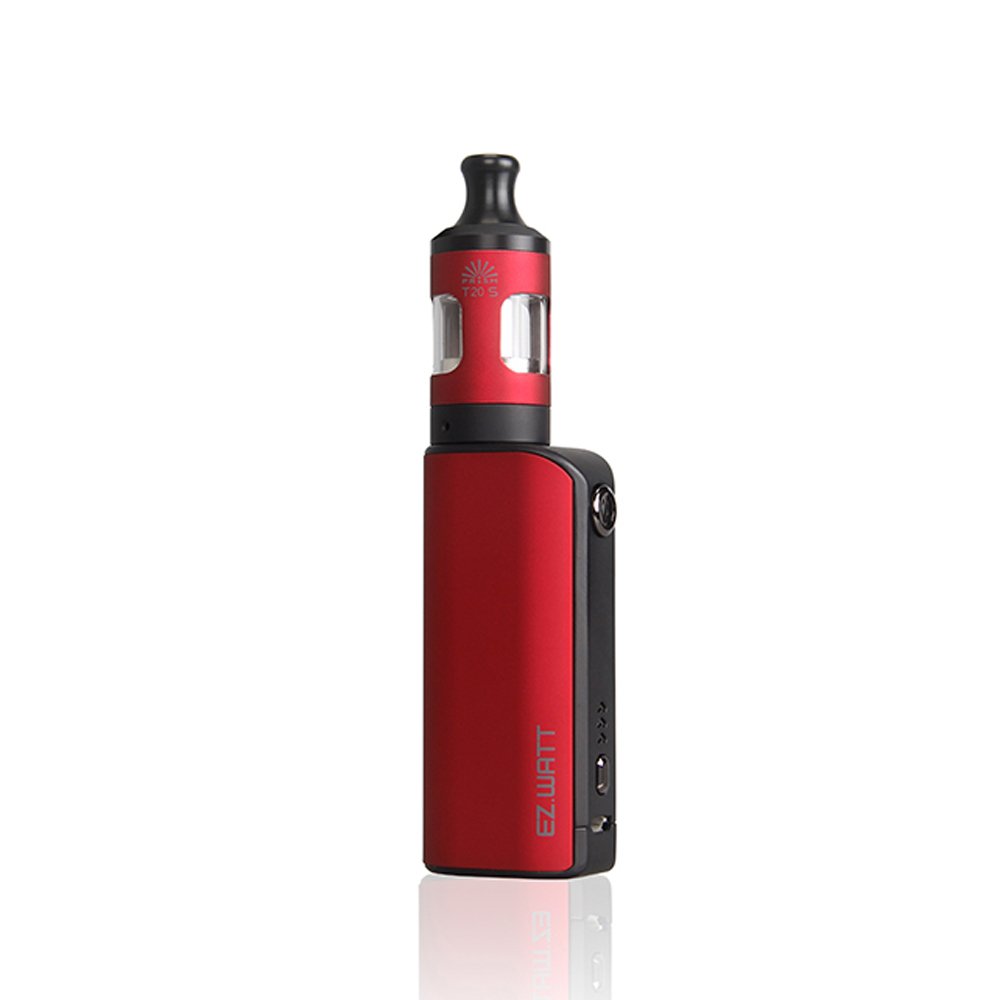 Innokin EZ.Watt Starter Kit Endura t20s Tank and 1500mAh EZ.Watt Mod E Cigarette, Red (NO NICOTINE)