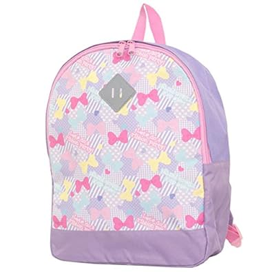 Amazon Co Jp リュックサック キッズ 女の子 リボン柄 リュック 子供