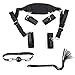 Bed Restraints Sex Bondage Kit SM BDSM S&M Leg Restraint System with Handcuffs Ankle Cuffs Whips Ball Gag Adults Fetish Sex Toys Sex Restraining Sets Gifts for Couples Men Women