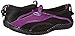 TECS Women's Aquasock Water Shoe (Purple/Black, 8)