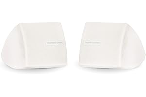 Theater Solutions TS30W Mountable Indoor Speakers White Bookshelf Pair